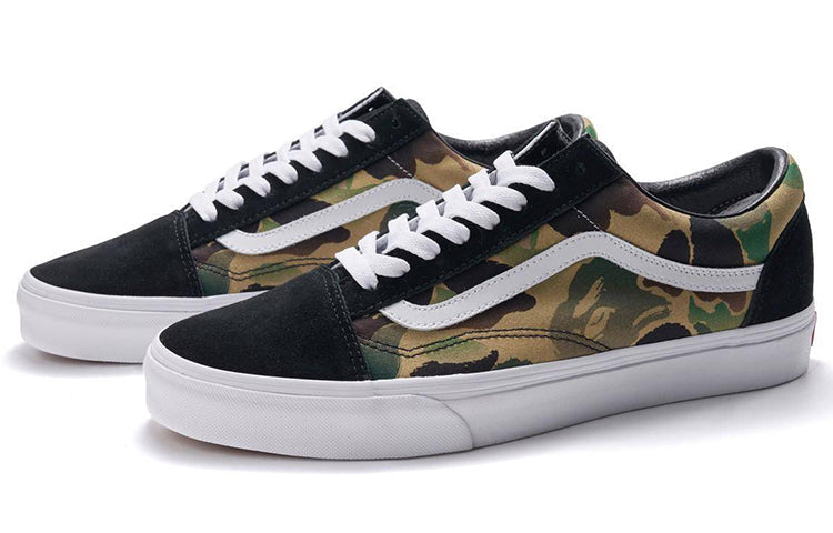 Bape x Vans Old Skool Cortex Limited Black Camouflage 'Black' VN0A4OE22DR