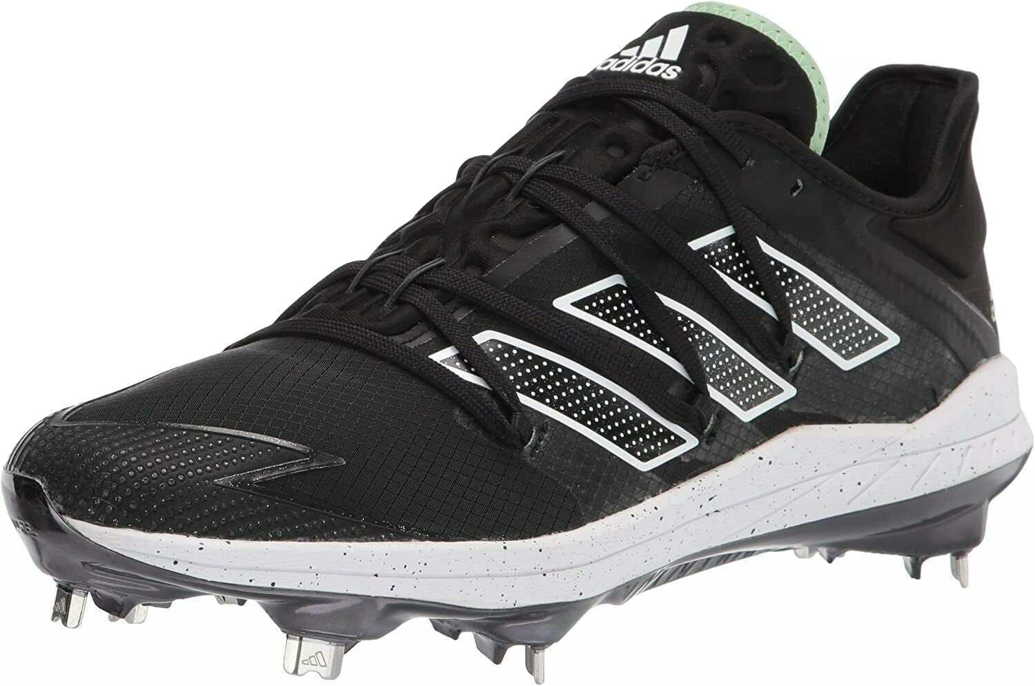 adidas Adizero Afterburner Baseball Shoes 'Black White' FV8805