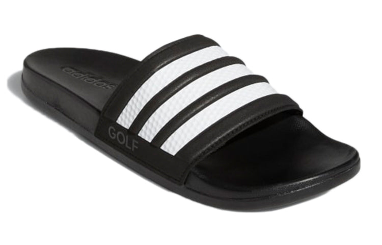 adidas Adilette Comfort 'Black White' FZ0948