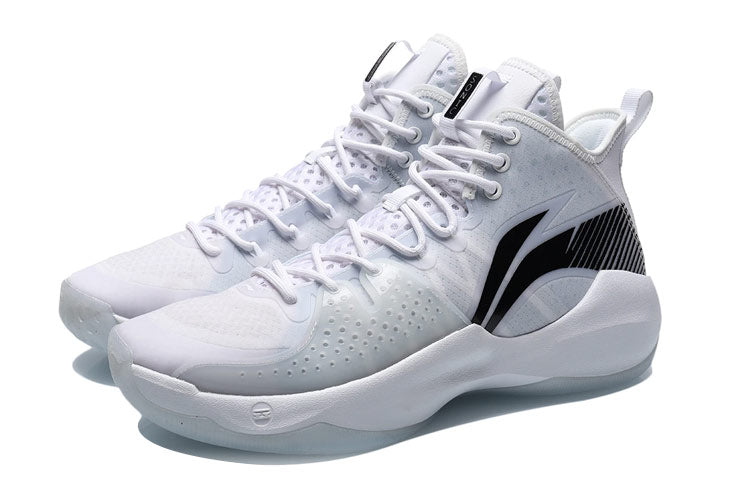 Li-Ning Combat High 'White Black' ABAR059-6