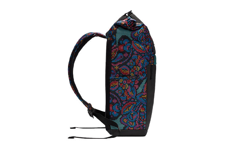 Nike Radiate Training Backpack 'Black Red Blue' BA6356-010