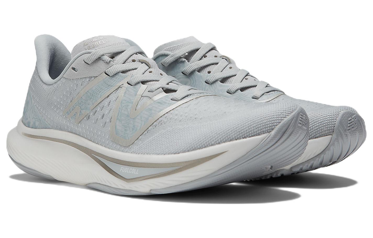(WMNS) New Balance FuelCell Rebel v3 'Light Aluminum' WFCXEG3