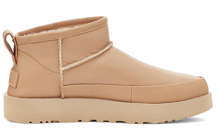 (WMNS) UGG Classic Sugar Ultra Mini 'Sand' 1121618-SAN