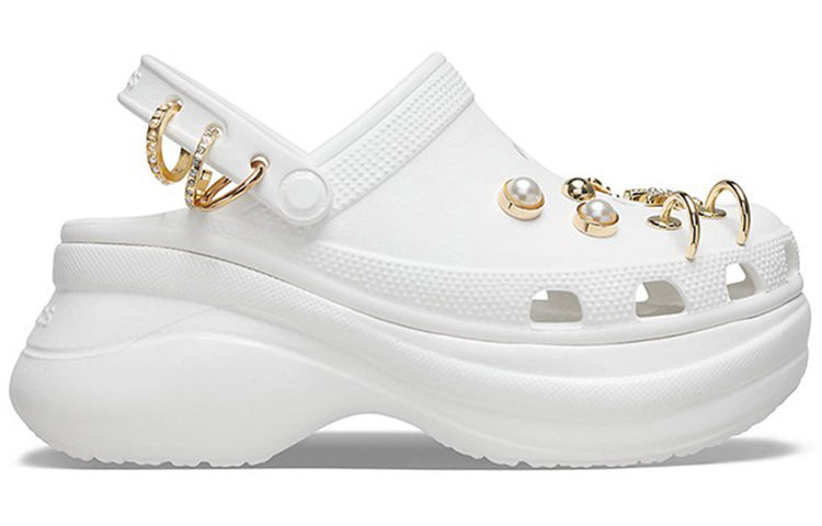 (WMNS) Crocs Clog Outdoor Classic Sports Sandals White 207389-103