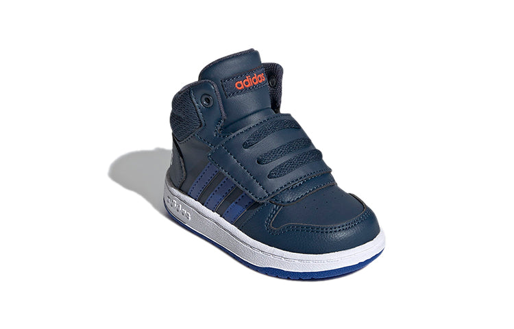 (TD) adidas Hoops 2.0 Mid Shoes BlueWhite 'Blue White' FY9289