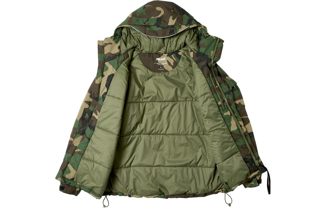 Palace Fw23 P-tech Hooded Jacket 'Olivegreen' P25JK061