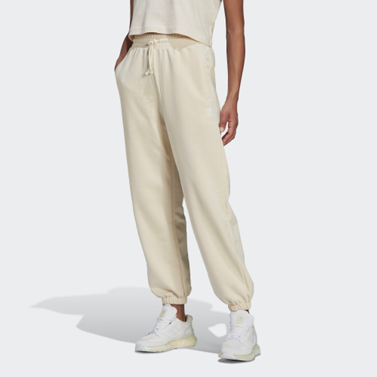 (WMNS) adidas Sweat Pants 'White' HU1623