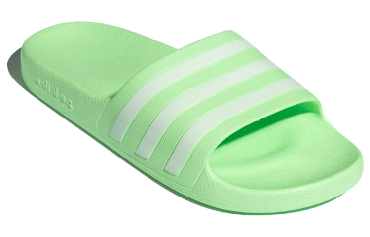 (WMNS) adidas Slide Adilette Aqua 'Green White' EE7347
