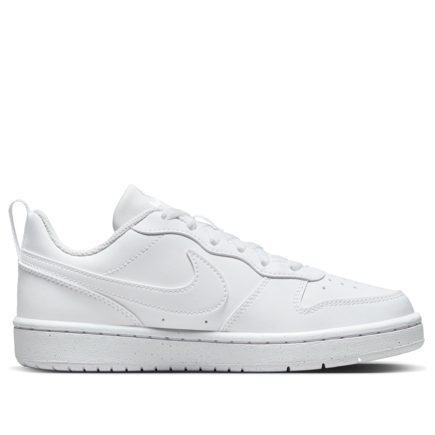 (GS) Nike Court Borough Low Recraft 'Triple White' DV5456-106