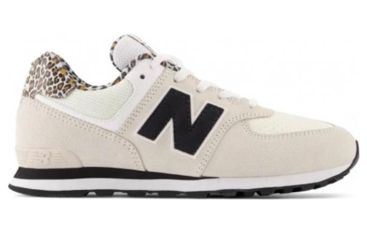 (WMNS) New Balance 574 Shoes 'Beige Black White' GC574AW1