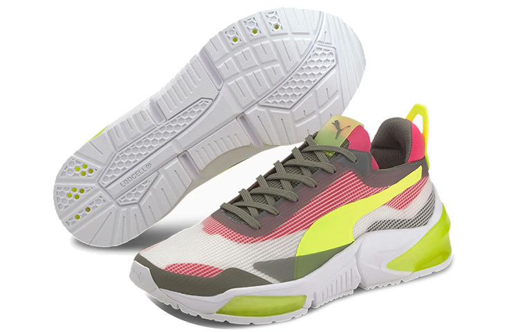 (WMNS) PUMA Optic XI Lqdcell White/Yellow/Pink 193658-04