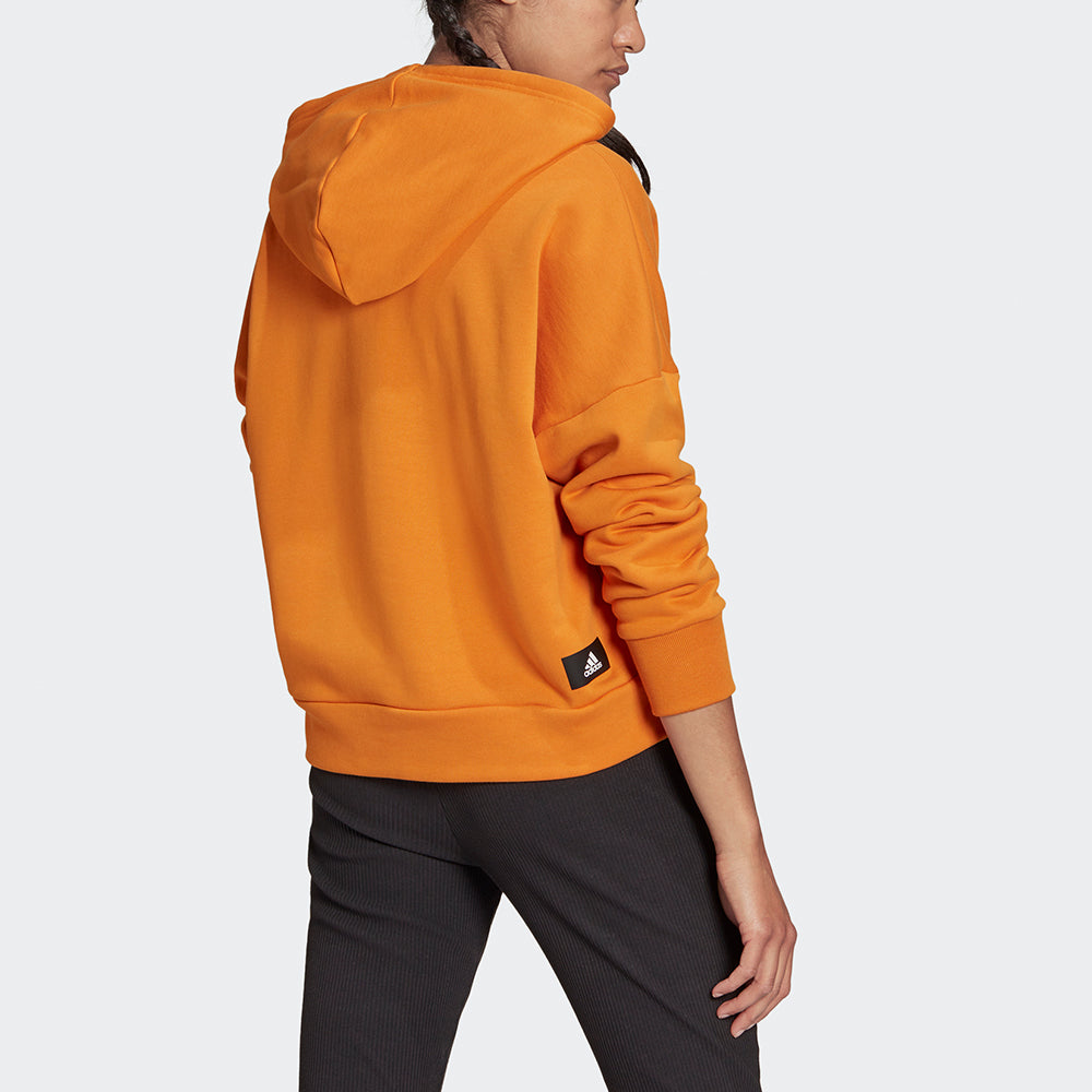 (WMNS) adidas FUTURE ICONS Hoodie 'Orange' H57341