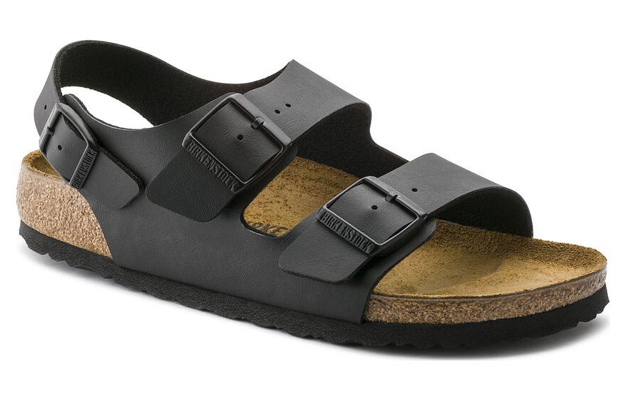 Birkenstock Milano Birko-Flor Narrow Fit 'Black' 0034793