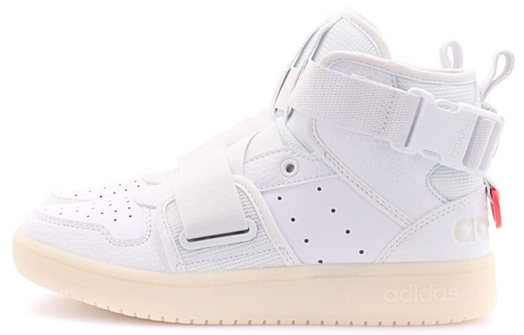 (WMNS) adidas Hoops 2.0 Utx 'White Red' FX9000