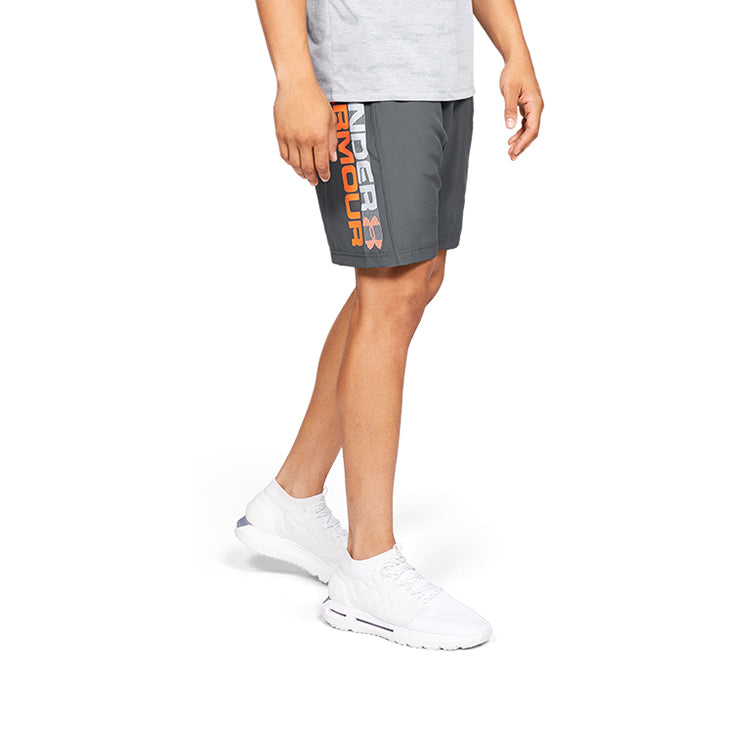 Under Armour Woven Graphic Wordmark Shorts 'Grey' 1320203-012