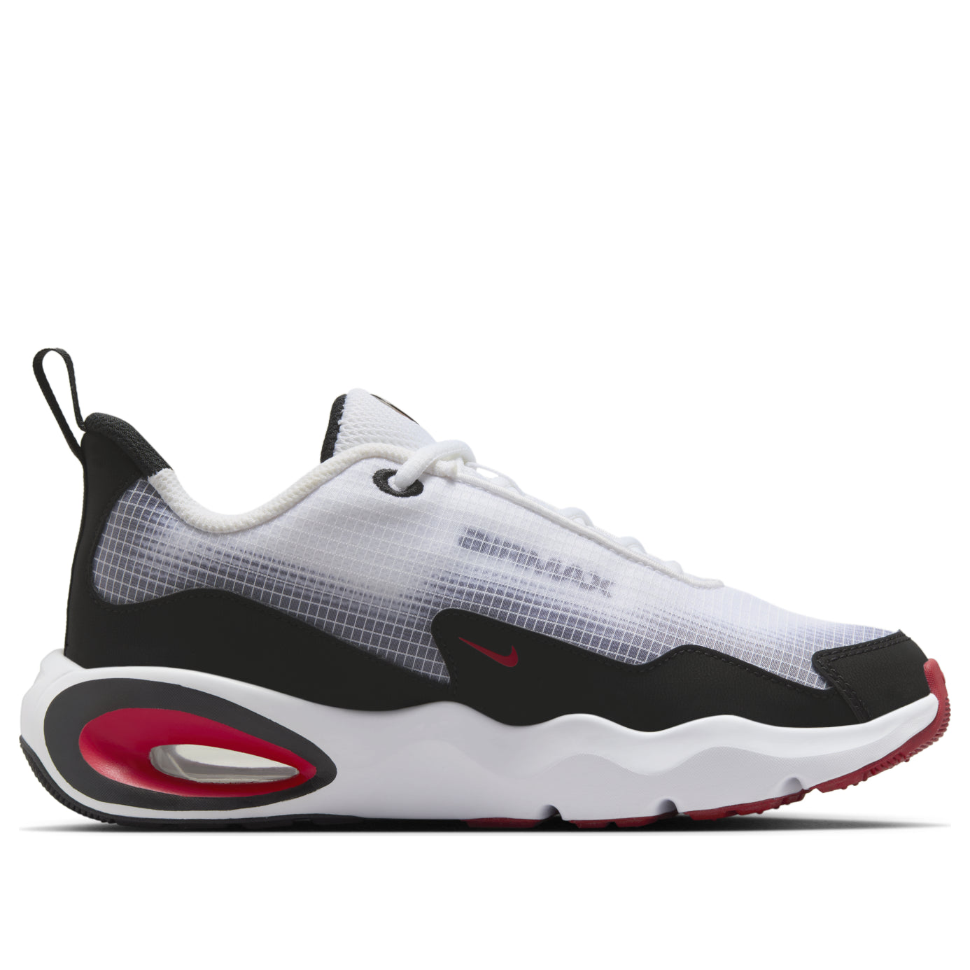 (GS) Nike Air Max Nova 'White Black University Red' FN4446-100