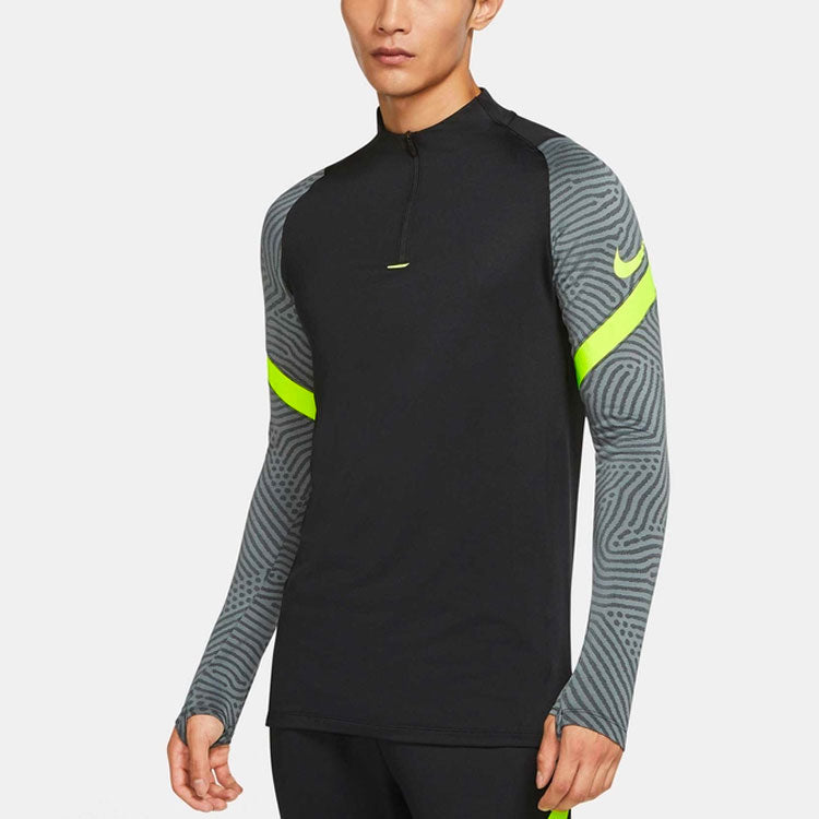 Nike Strike Long Sleeves Training Top 'Black Neon' CD0565-011