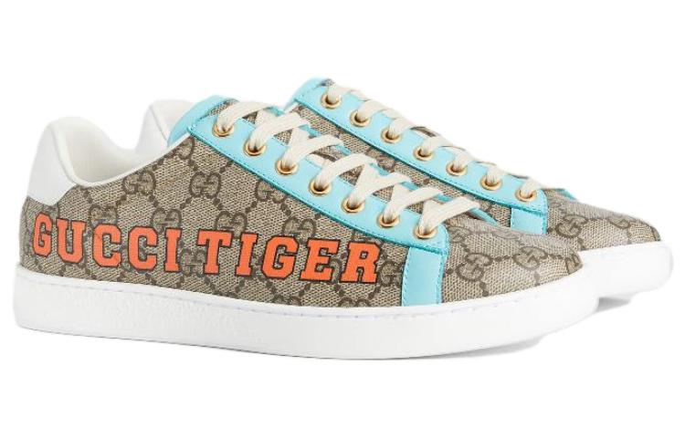 (WMNS) Gucci Ace GG Supreme 'Gucci Tiger Print' 687623-UTD10-9775
