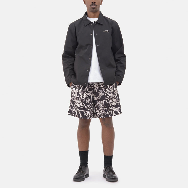 Stussy Wavy Hawaiian Water Short 'Black' 113137
