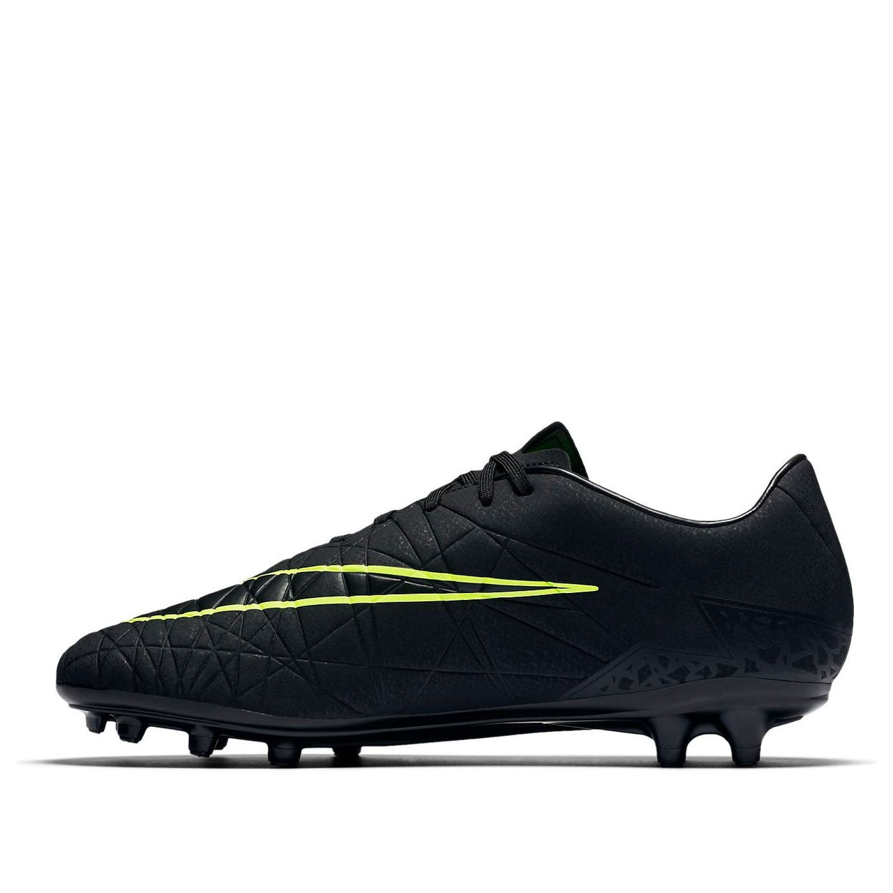 Nike HyperVenom Phelon II FG 'Black Yellow' 749896-009