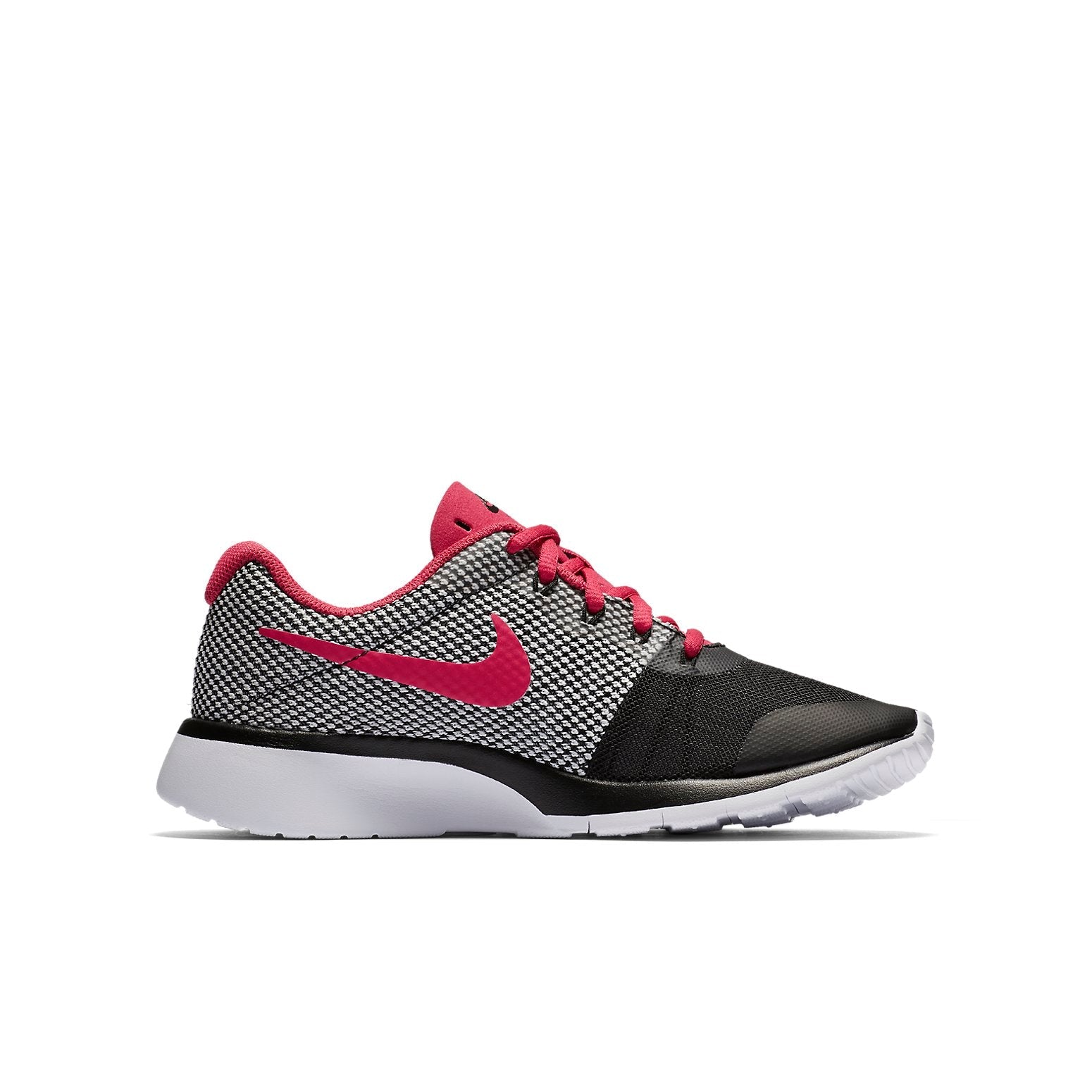 (GS) Nike Tanjun Racer 'Black Rush Pink' AH5247-001