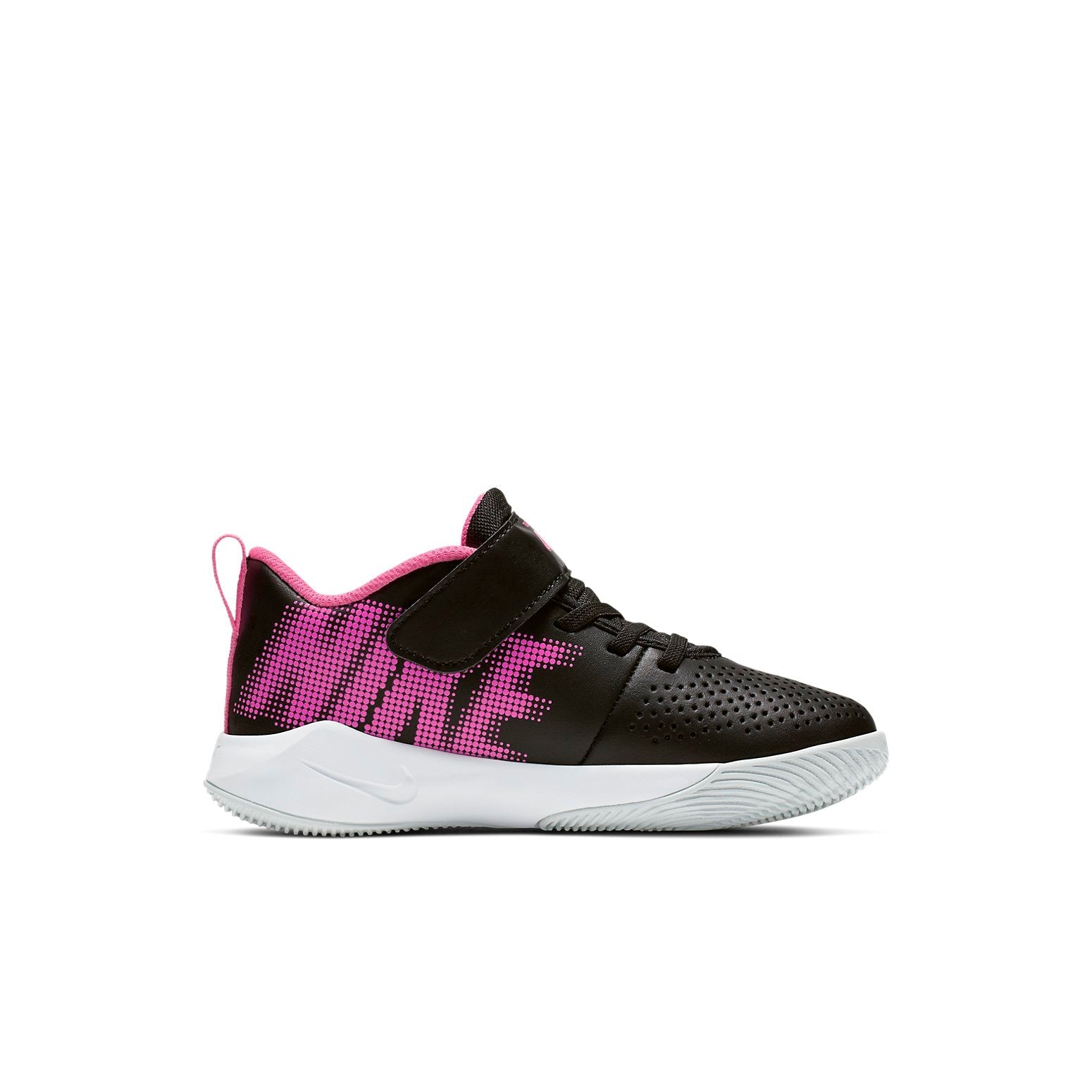 (PS) Nike Team Hustle Quick 9 'Black Pink Blast' AT5299-003