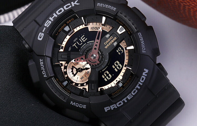 CASIO G-Shock Analog-Digital 'Black' GA-110RG-1A