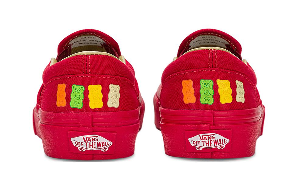 (PS) Vans Classic Slip-On x Haribo 'Goldbears' VN0009R7RED