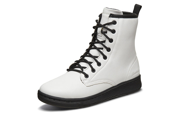 (WMNS) Skechers Albeit 'White Black' 44821-WHT