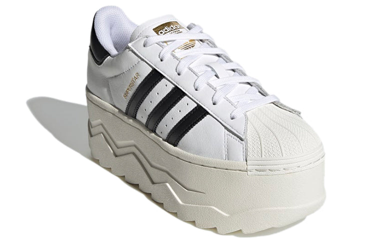 (WMNS) adidas Superstar Platform 'White Black' H03879