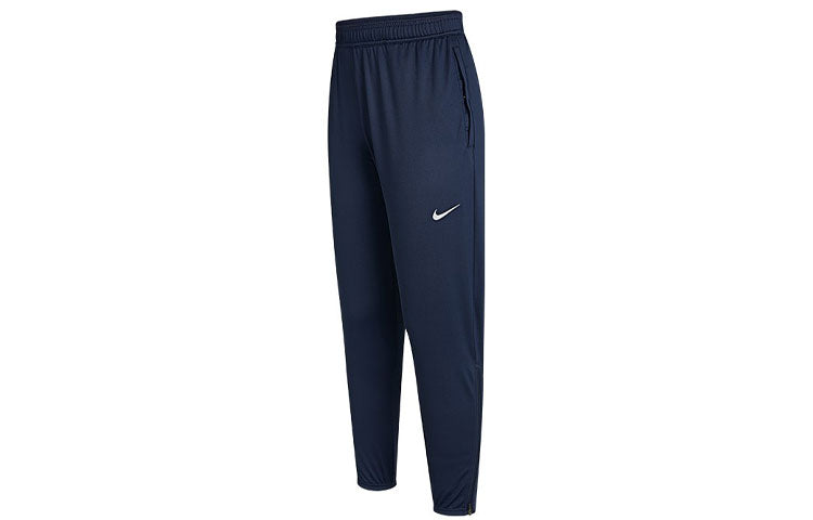 Nike Essential Knit Dri-FIT Breathable Casual Sports Running Long Pants Navy Blue Dark blue CU5526-451