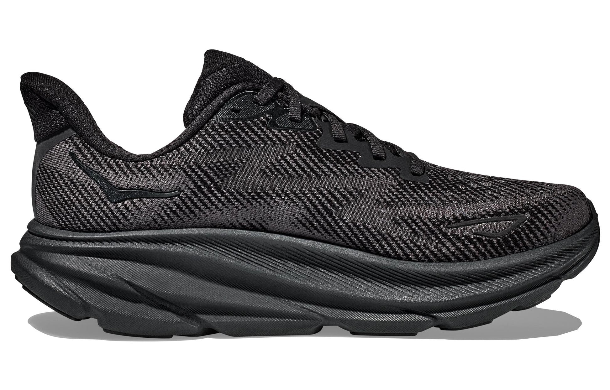 (WMNS) HOKA ONE ONE Clifton 9 'Triple Black' 1127896-BBLC