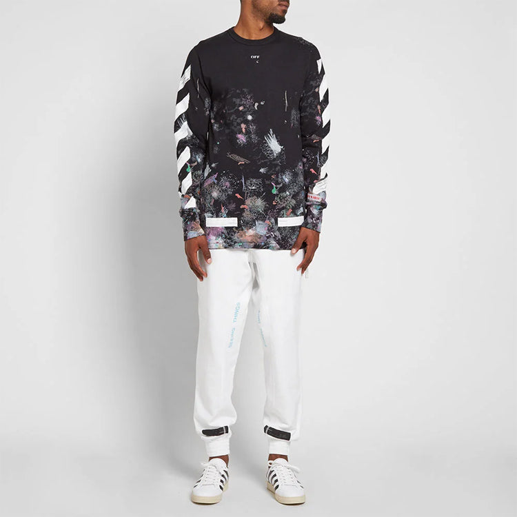 Off-White Fireworks Arrows Sketch Long Sleeve OMAB001F176200309901