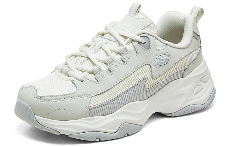 (WMNS) Skechers DLITES 1.0 'Light Grey' 896282-LTGY