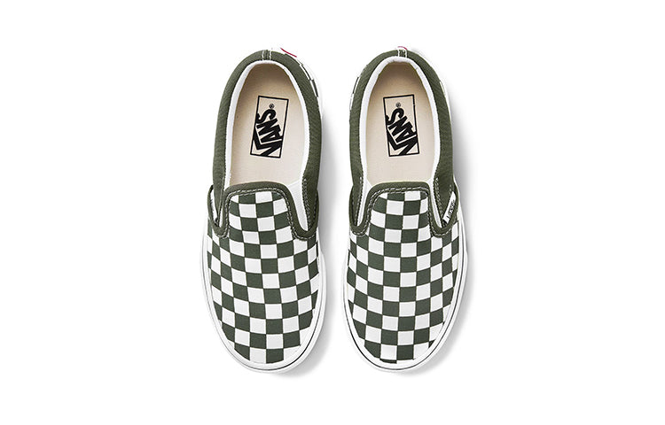 (PS) Vans Classic Slip-On 'Green White' VN0A4BUT1GA