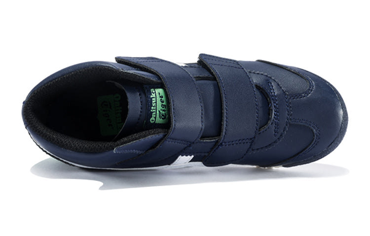 (PS) Onitsuka Tiger Mexico Mid Runnner Sneakers 'Navy' 1184A031-400
