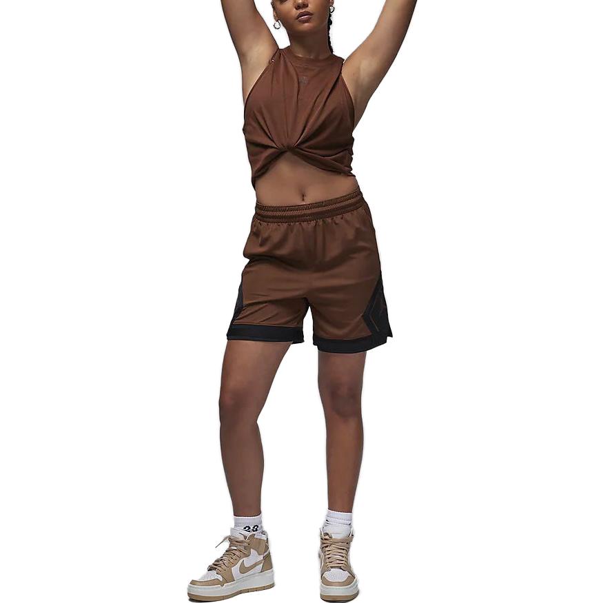 (WMNS) Air Jordan Sport Diamond Tank Top 'Brown' FB4629-259