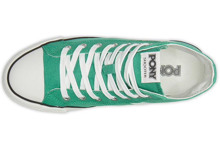 PONY High-Top Canvas Sneakers Green 02M1SH02GN