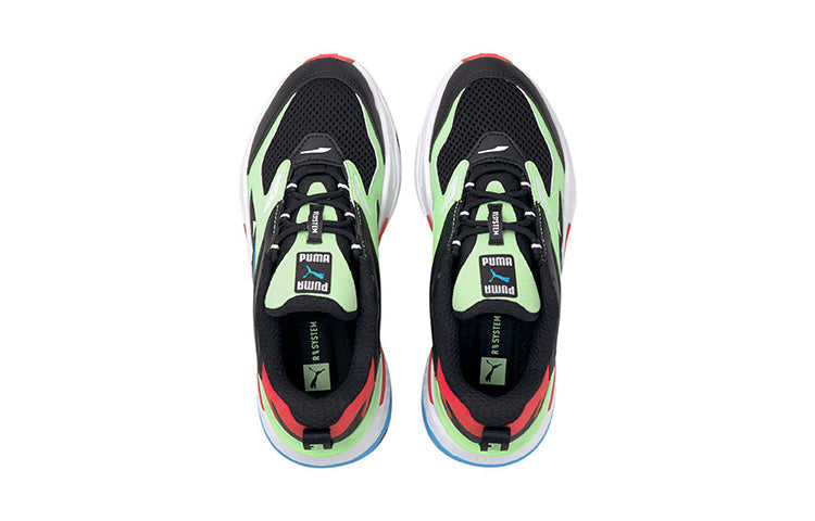 (GS) PUMA RS-Fast 'Black Elektro Green' 375696-01