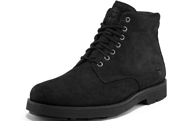 Timberland Alden Brook Side Zip Boots 'Black Full Grain' A44ZNW