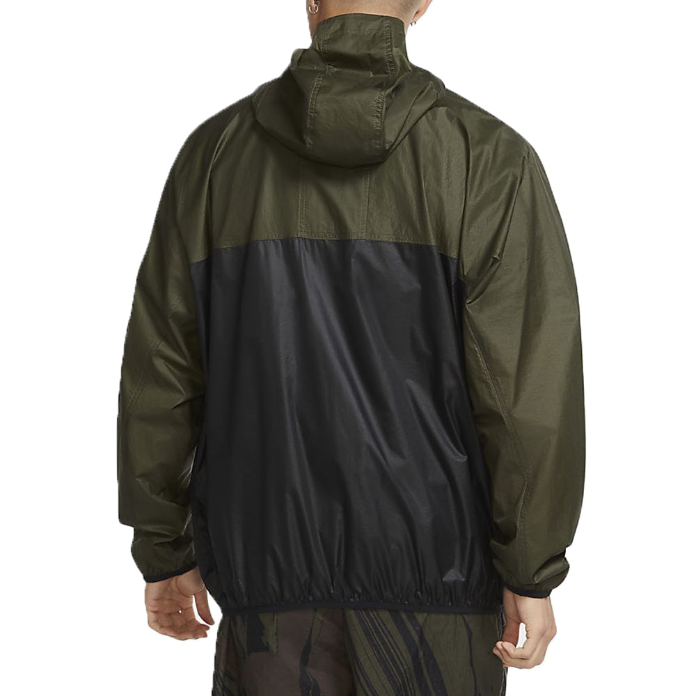 Nike ACG Colorblock hooded Long Sleeves Jacket Green Army green CK7238-325