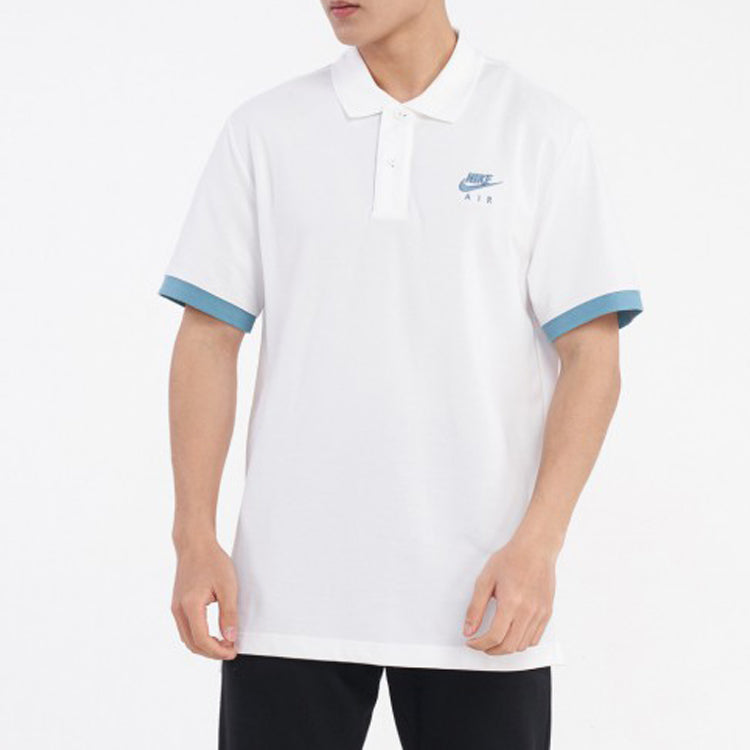 Nike Sportswear Short Sleeve Polo Shirt White CW5248-110