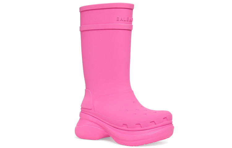 (WMNS) Crocs x Balenciaga Boots 'Bright Pink' 677388W1S8E5300