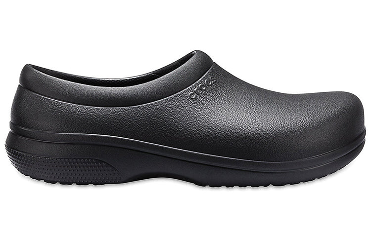 Crocs On The Clock Work Slip On 'Black' 205073-001