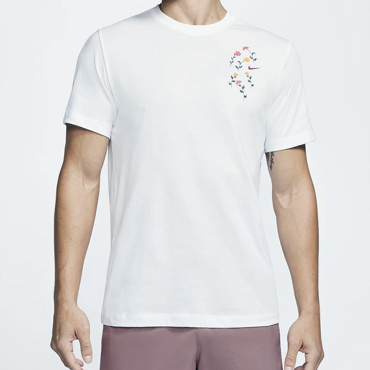 Men's Nike Dri-FIT A.I.R. Printing Casual White T-Shirt CT3844-100