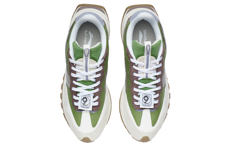 (WMNS) Li-Ning Cosmos EVO 'White Green Brown' AGCR228-4