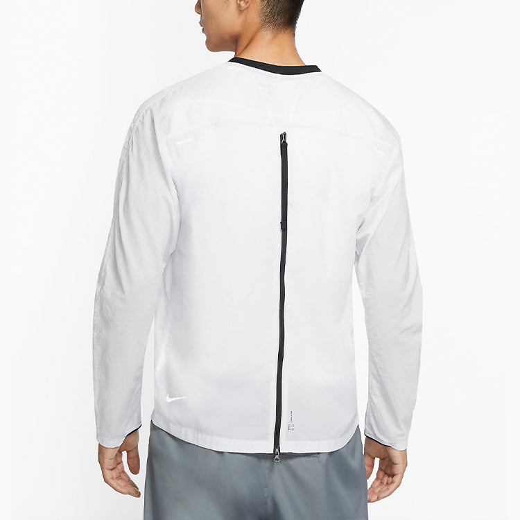 Nike Run Division Midlayer Woven Running Tops White CU5539-043