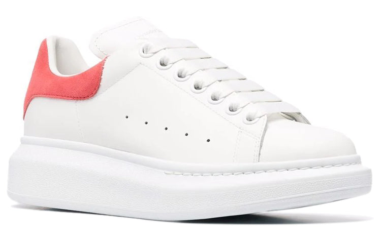 (WMNS) Alexander McQueen Oversized Sneaker 'White Coral' 553770WHGP79663