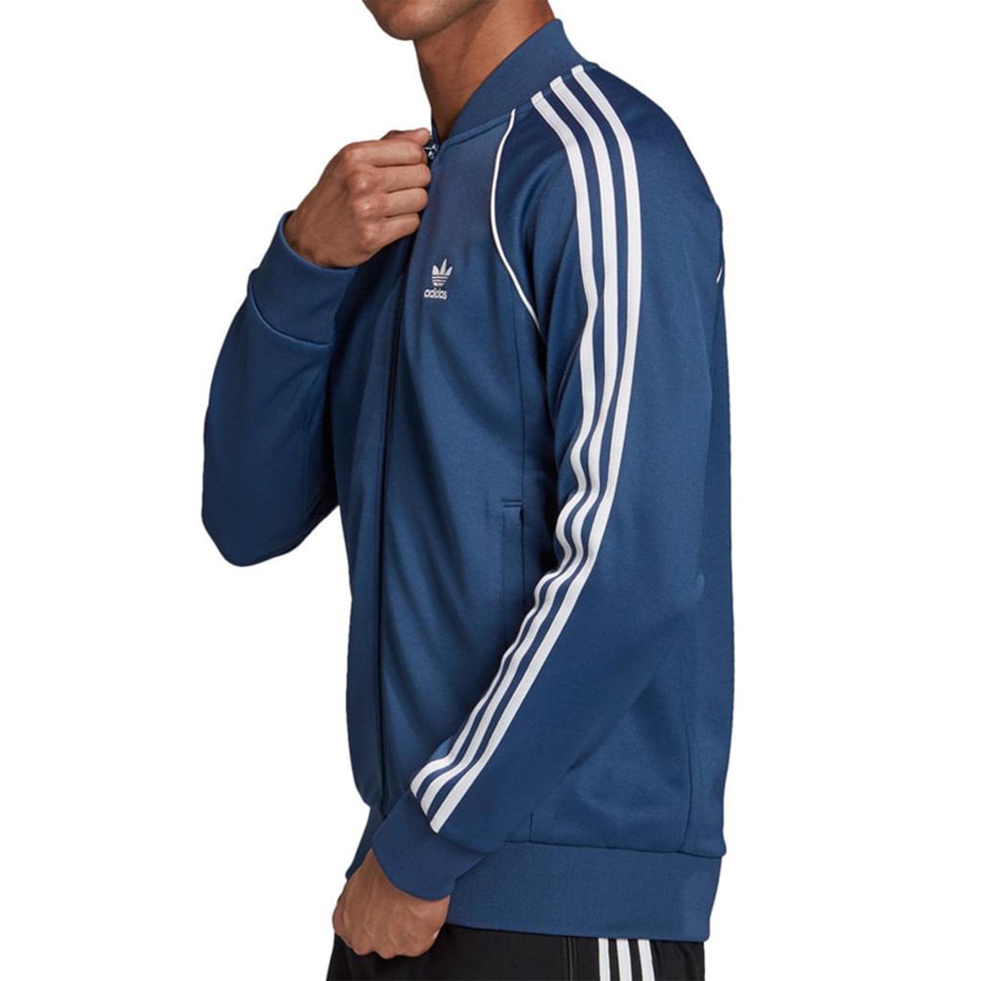adidas originals Men's SST Track Jacket in Marine Blue FM3804