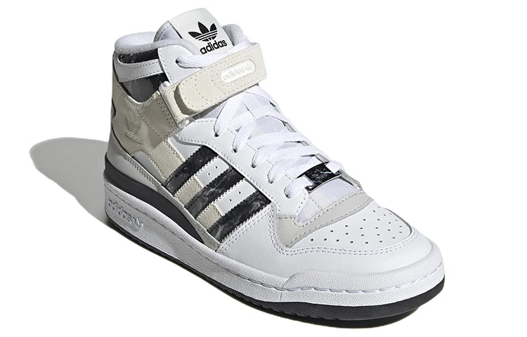 (WMNS) adidas Forum Mid 'White Black' GY9506